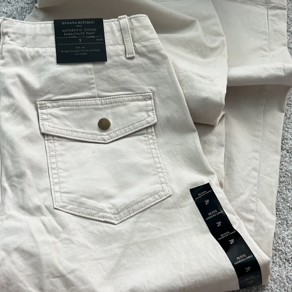 nwt banana republic chino wide leg pants - Picture 3 of 3